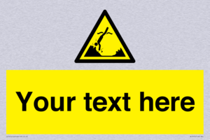 Custom Warning submerged objects